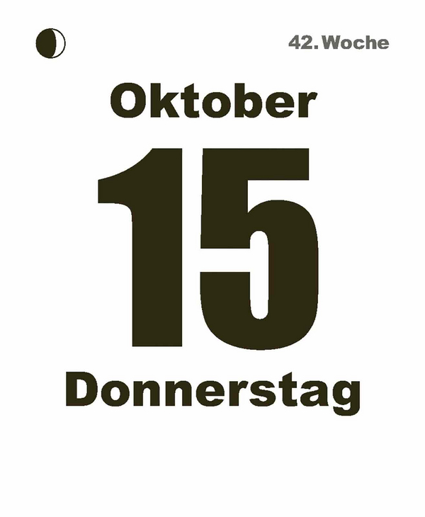 Tages-Abreisskalender 2026, Innenansicht #13