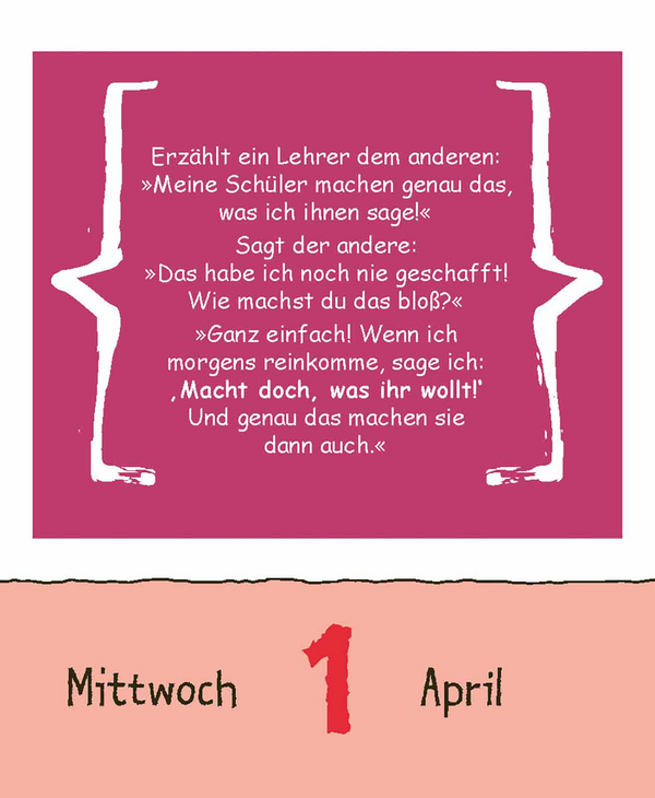 Schülerwitze 2026, Innenansicht #6