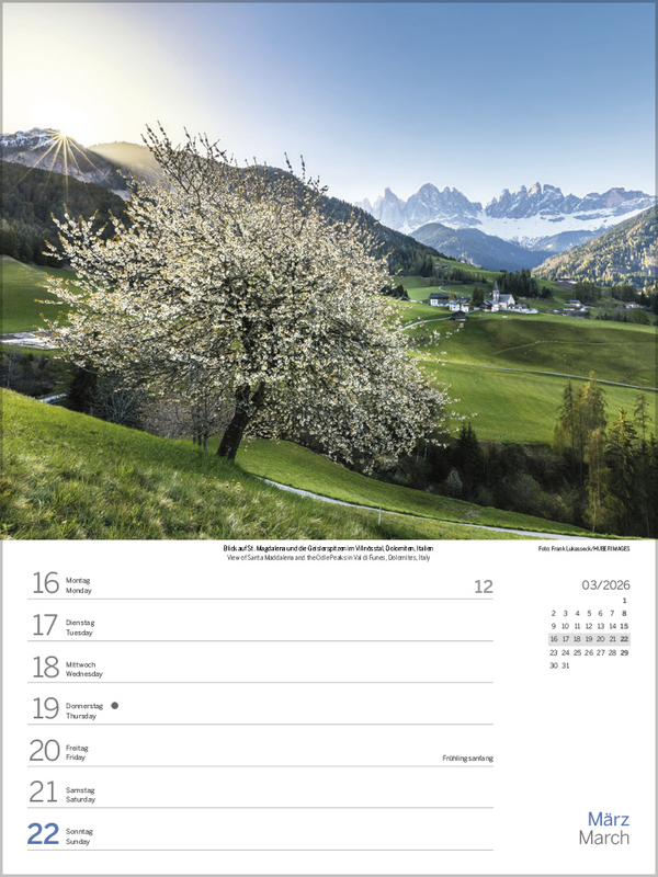 Zauber der Alpen 2026, Innenansicht #3