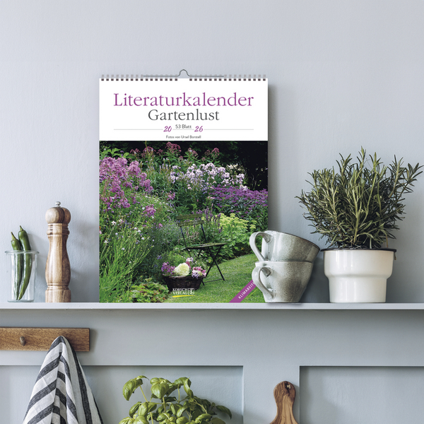 Literaturkalender Gartenlust 2026, Innenansicht #15