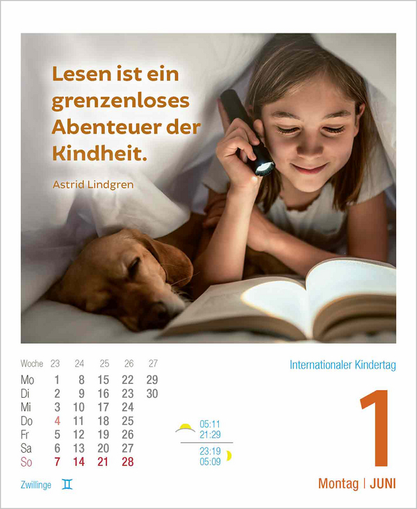 Lebensweisheiten 2026, Innenansicht #8
