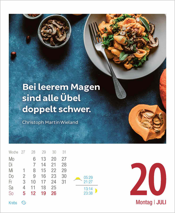Lebensweisheiten 2026, Innenansicht #10