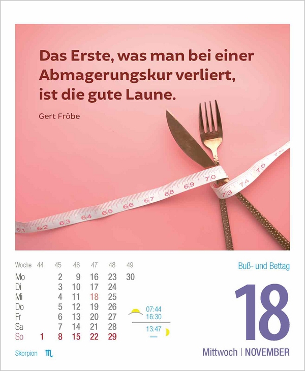 Lebensweisheiten 2026, Innenansicht #15