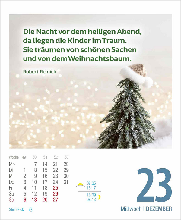 Lebensweisheiten 2026, Innenansicht #16