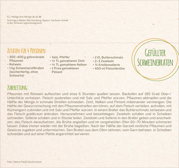 Genussrezepte 2026, Innenansicht #4