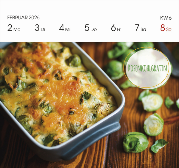 Genussrezepte 2026, Innenansicht #8