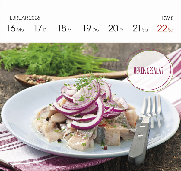 Genussrezepte 2026, Innenansicht #10
