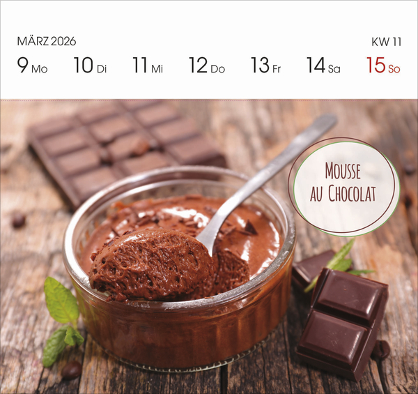 Genussrezepte 2026, Innenansicht #13