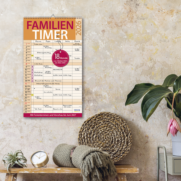Familientimer 18 Monate 2026/2027, Innenansicht #16