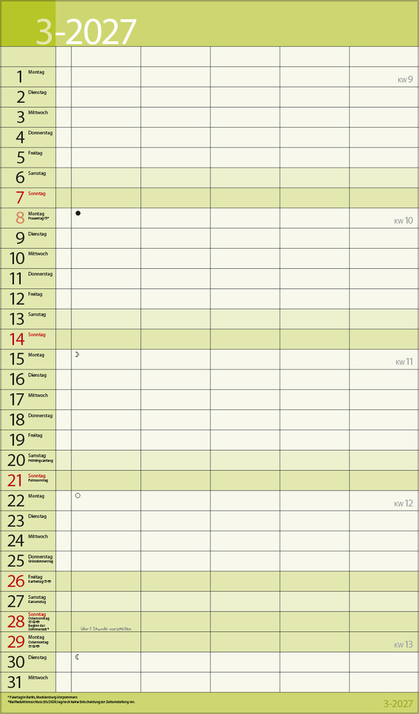 Familientimer 18 Monate 2026/2027, Innenansicht #18