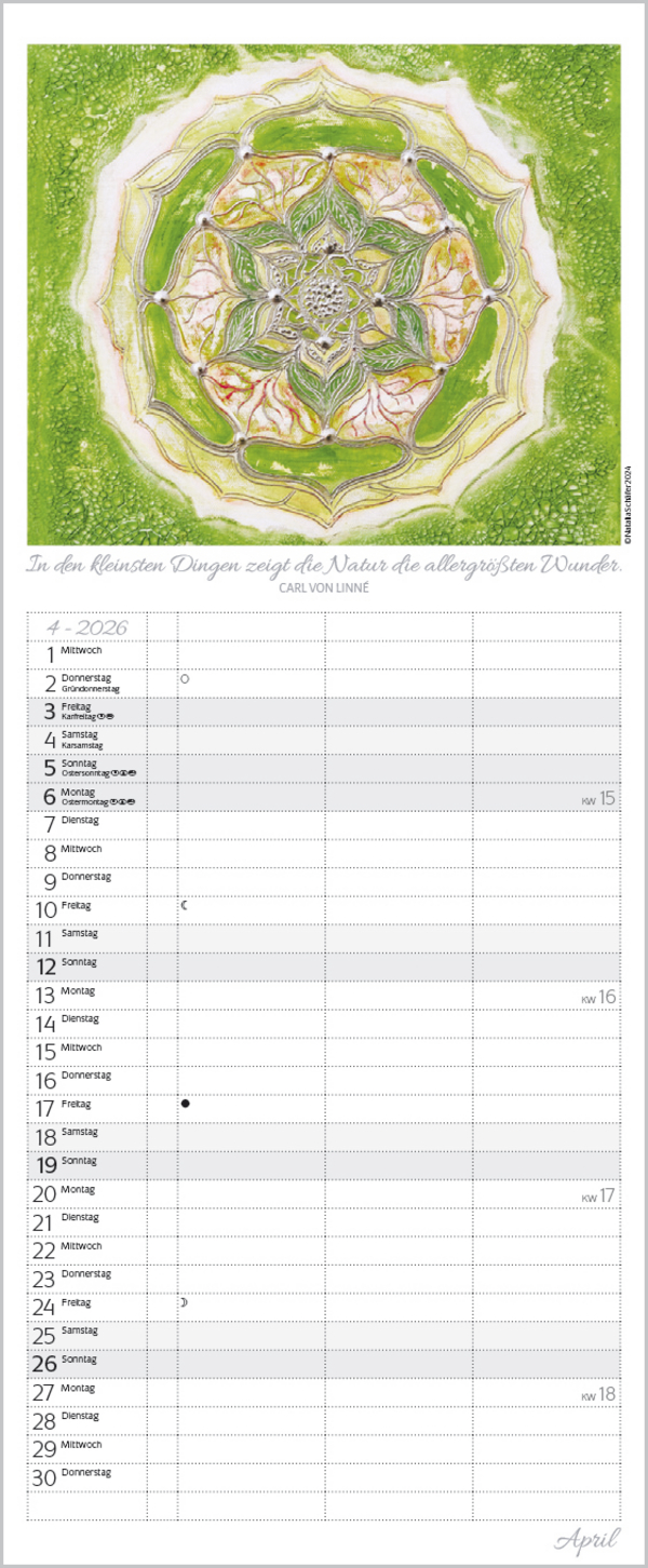 Achtsamkeit Timer für 2 2026, Innenansicht #4