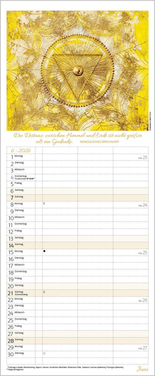 Achtsamkeit Timer für 2 2026, Innenansicht #6