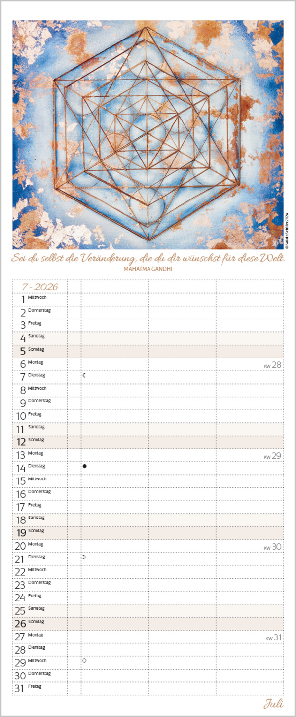 Achtsamkeit Timer für 2 2026, Innenansicht #7