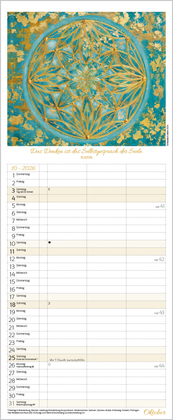 Achtsamkeit Timer für 2 2026, Innenansicht #10