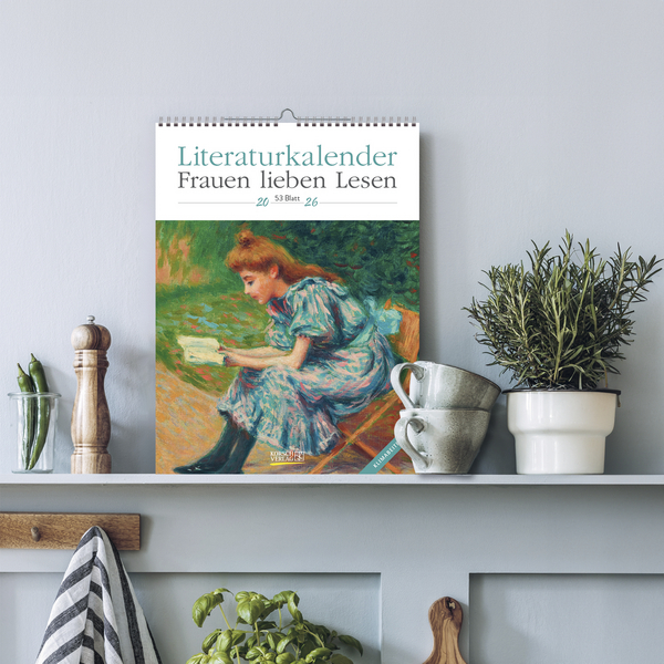 Literaturkalender Frauen lieben Lesen 2026, Innenansicht #55