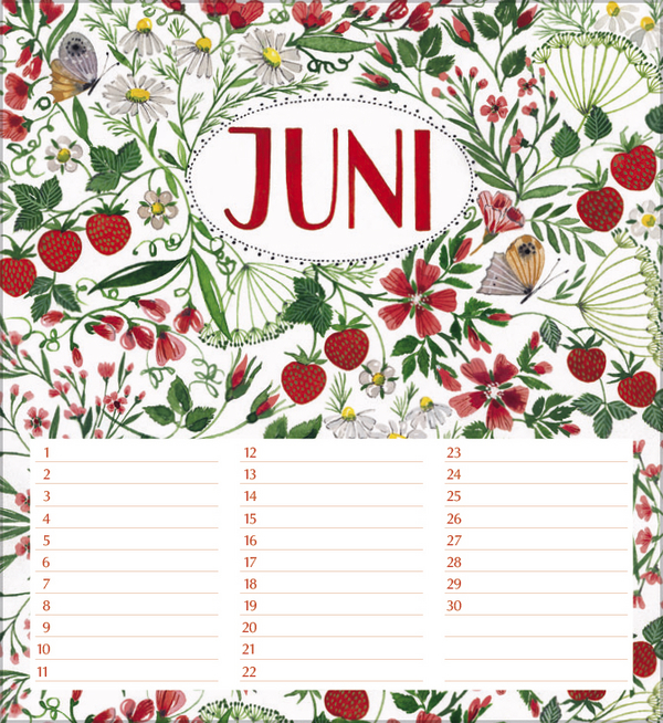 Geburtstagskalender Gartenglück, Innenansicht #6