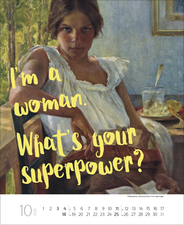 I'm a woman - what's your superpower? 2026, Innenansicht #10