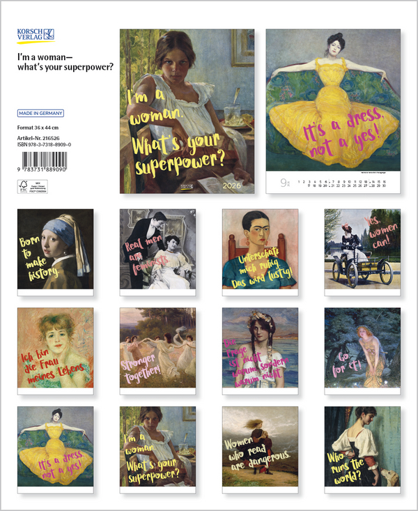 I'm a woman - what's your superpower? 2026, Innenansicht #13