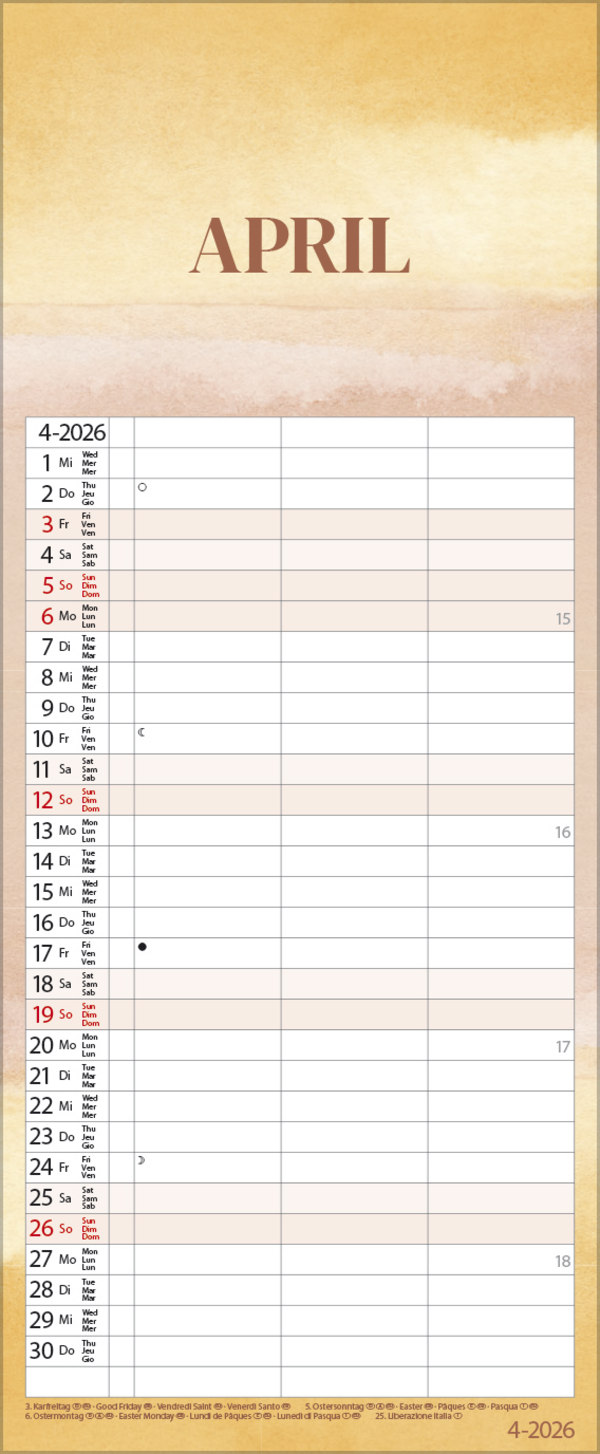 Timer for 2 Colourflow 2026, Innenansicht #4