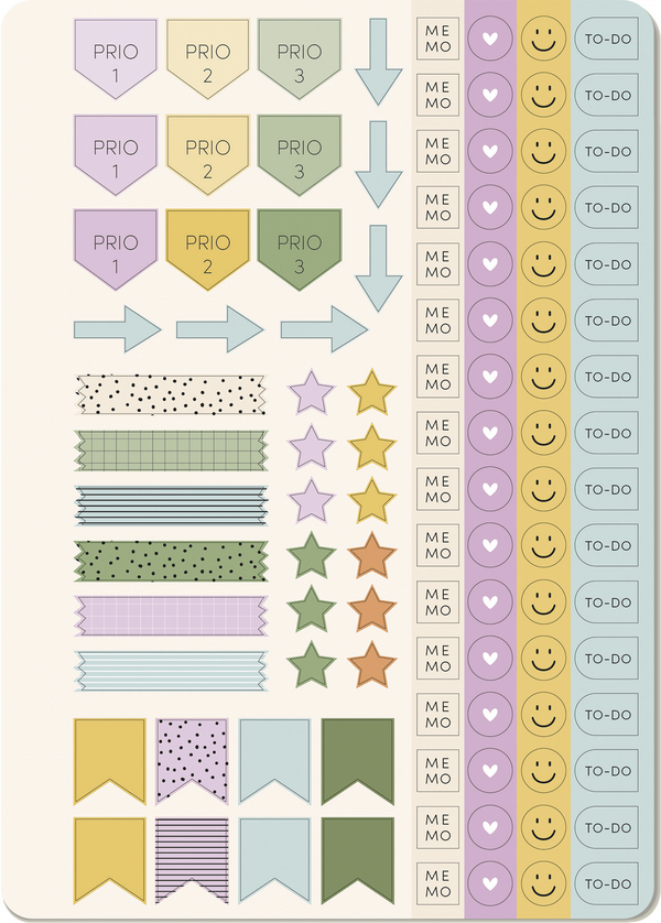 Notizblock Bloom, Innenansicht #2