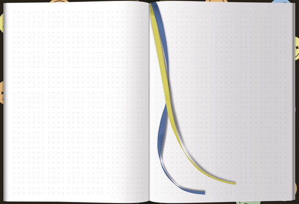 Notizbuch Smile, Innenansicht #2