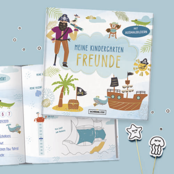 Kindergarten Freundebuch Pirat, Innenansicht #10
