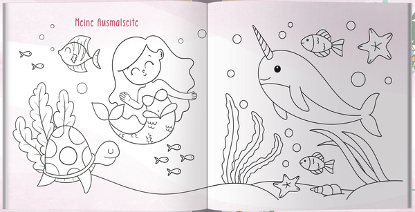 Kindergarten Freundebuch Meerjungfrau, Innenansicht #3