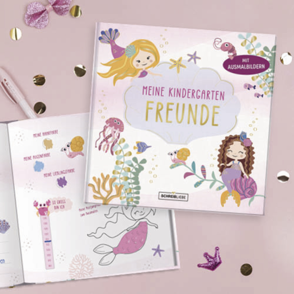 Kindergarten Freundebuch Meerjungfrau, Innenansicht #10