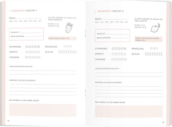 Babyplaner, Innenansicht #1