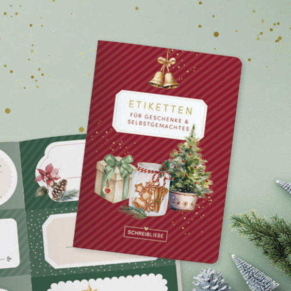 Etikettenbuch Weihnachten, Innenansicht #10