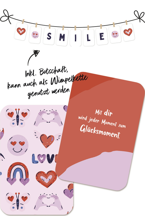 Gl&uuml;cksk&auml;rtchen-Herzensmensch, Innenansicht #1