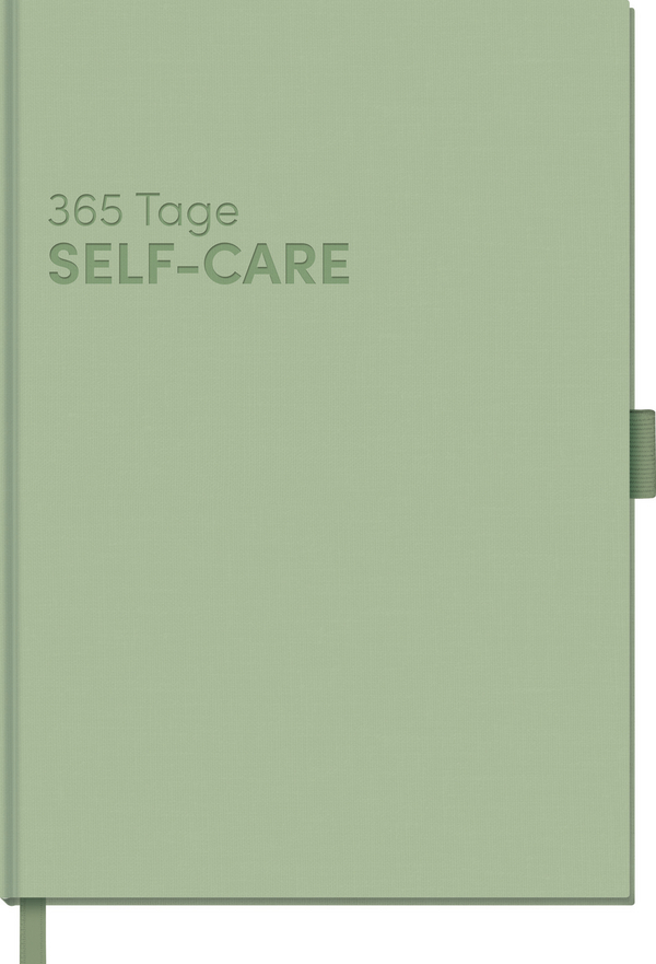 Self-care Tagebuch Mint, Innenansicht #1