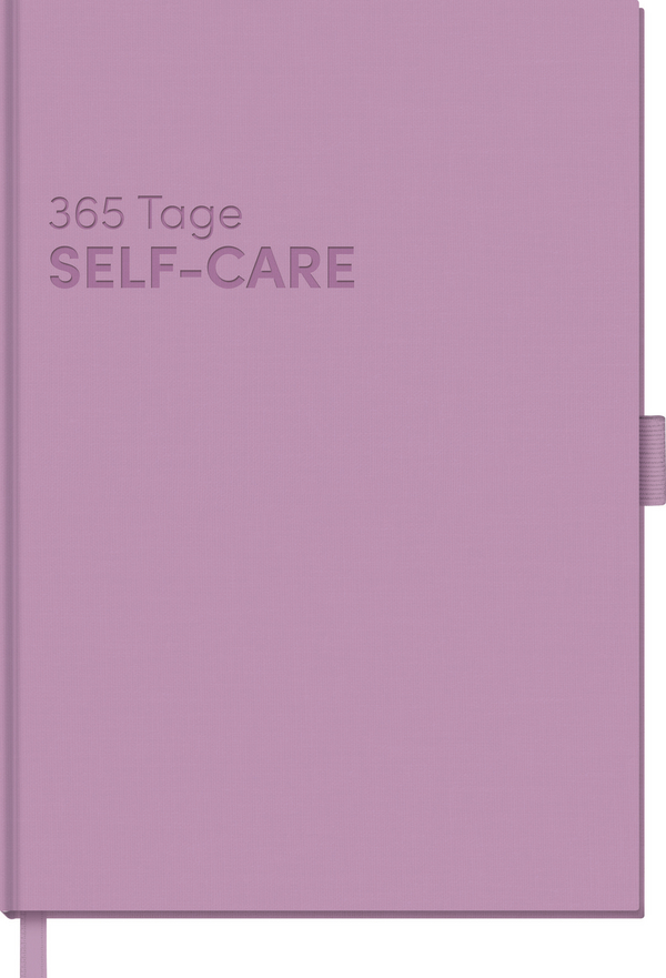 Self-care-Tagebuch Flieder, Innenansicht #1