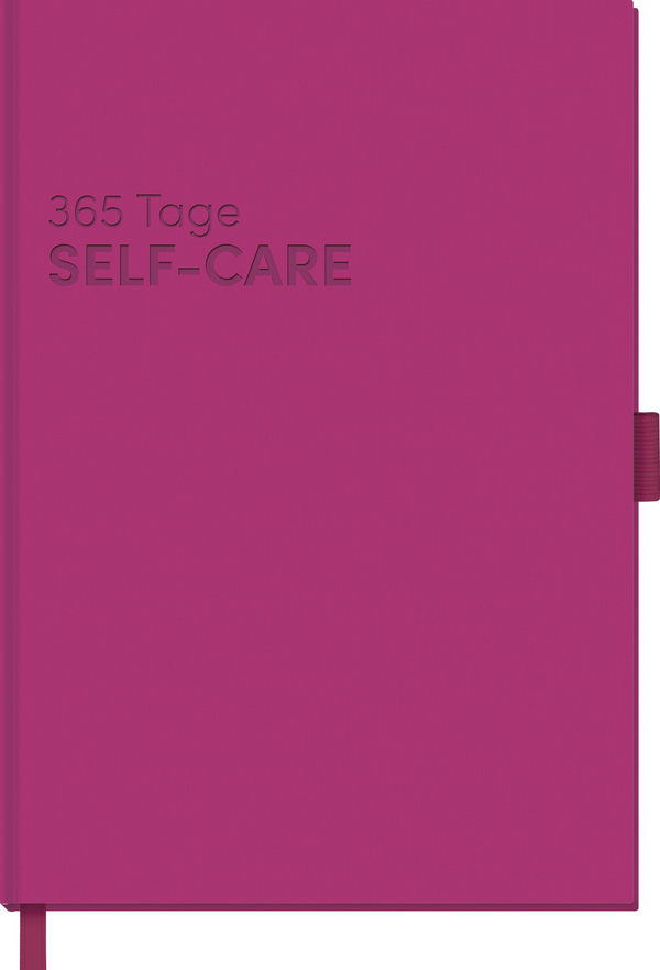 Self-care-Tagebuch Fuchsia, Innenansicht #1