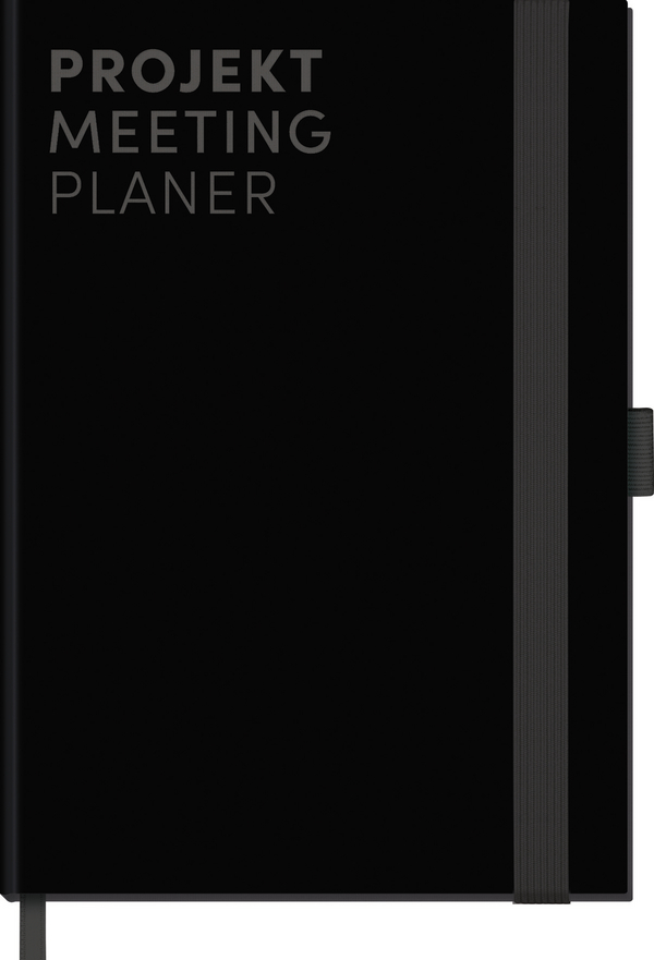 Projekt-Meeting Planer Black, Innenansicht #1