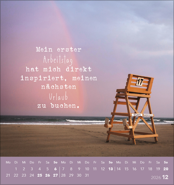 Urlaubsreif 2026, Innenansicht #12