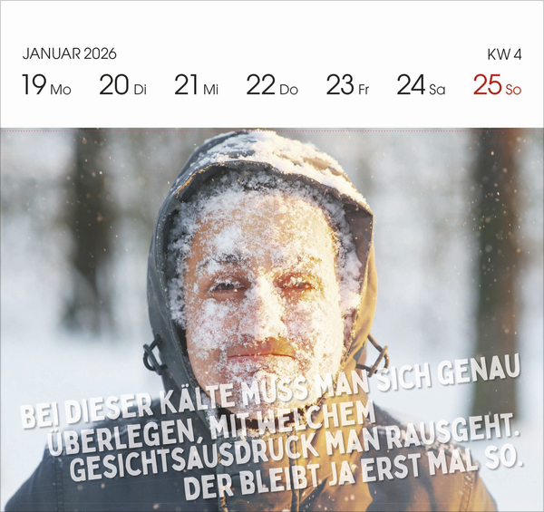 Lieber verrückt das Leben genießen 2026, Innenansicht #4
