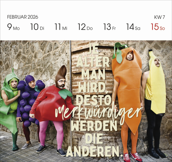 Lieber verrückt das Leben genießen 2026, Innenansicht #7