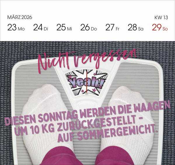 Lieber verrückt das Leben genießen 2026, Innenansicht #13