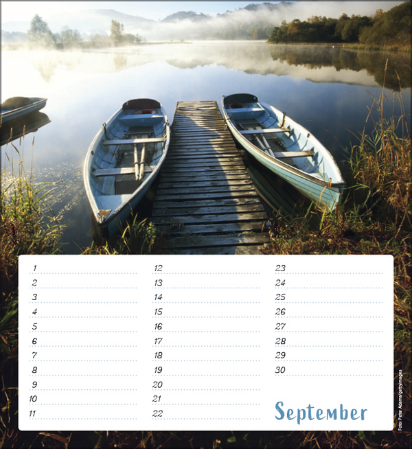 Geburtstagskalender Augenblicke der Stille, Innenansicht #9