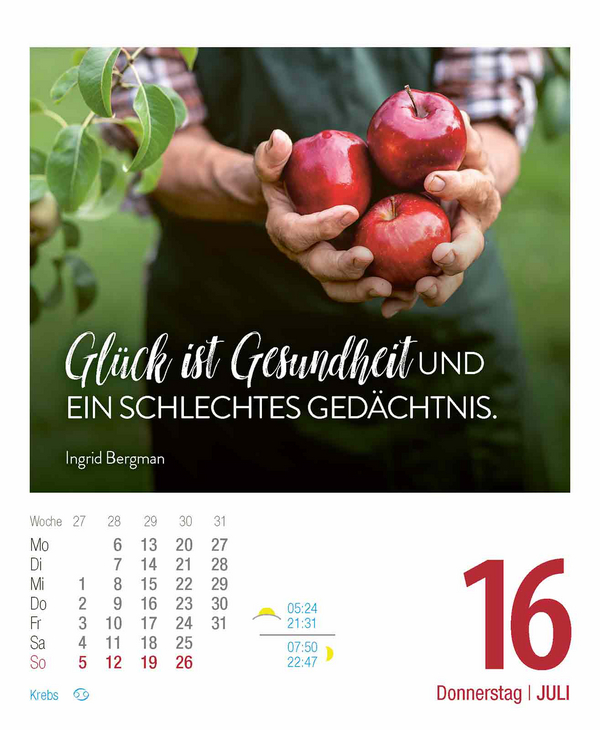 Zeit für mich 2026, Innenansicht #9