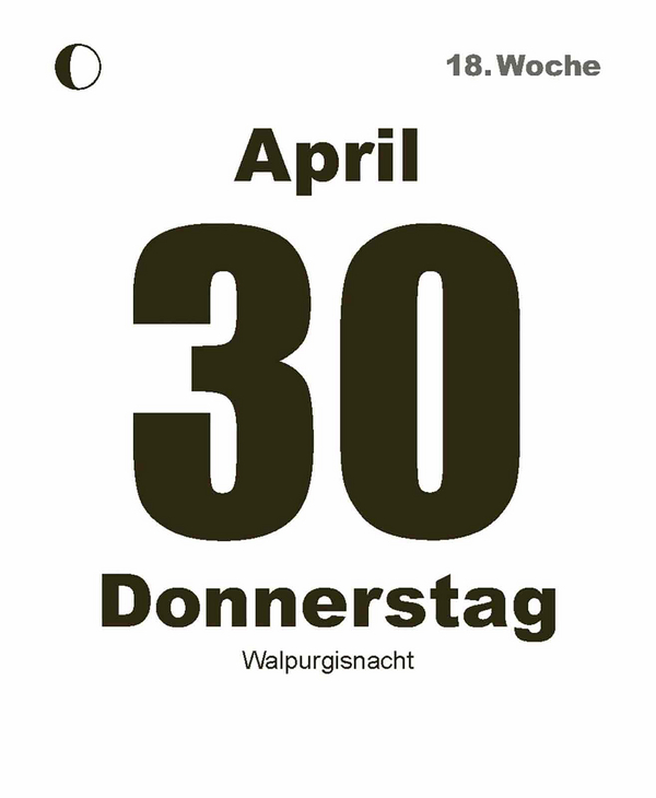 Tages-Abreißkalender XL 2026, Innenansicht #6
