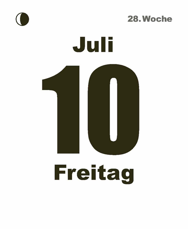 Tages-Abreißkalender XL 2026, Innenansicht #9