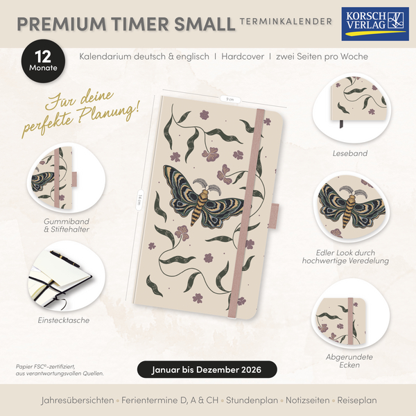 Premium Timer Small "Magic" 2026, Innenansicht #16