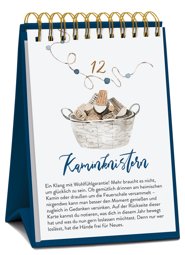 Tisch-Adventskalender »24 Glücksmomente«, Innenansicht #2
