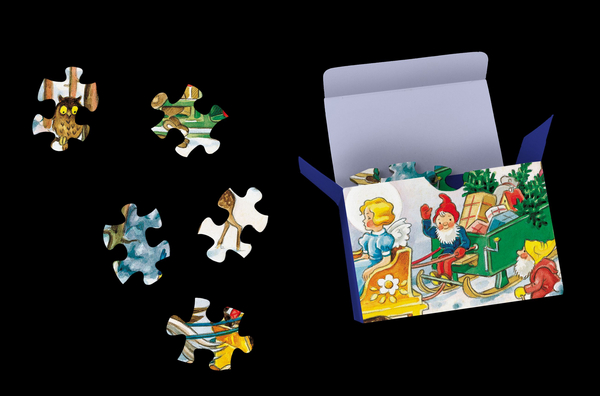 Puzzle-Adventskalender »Weihnachtsumzug«, Innenansicht #2