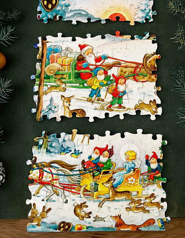 Puzzle-Adventskalender »Weihnachtsumzug«, Innenansicht #3