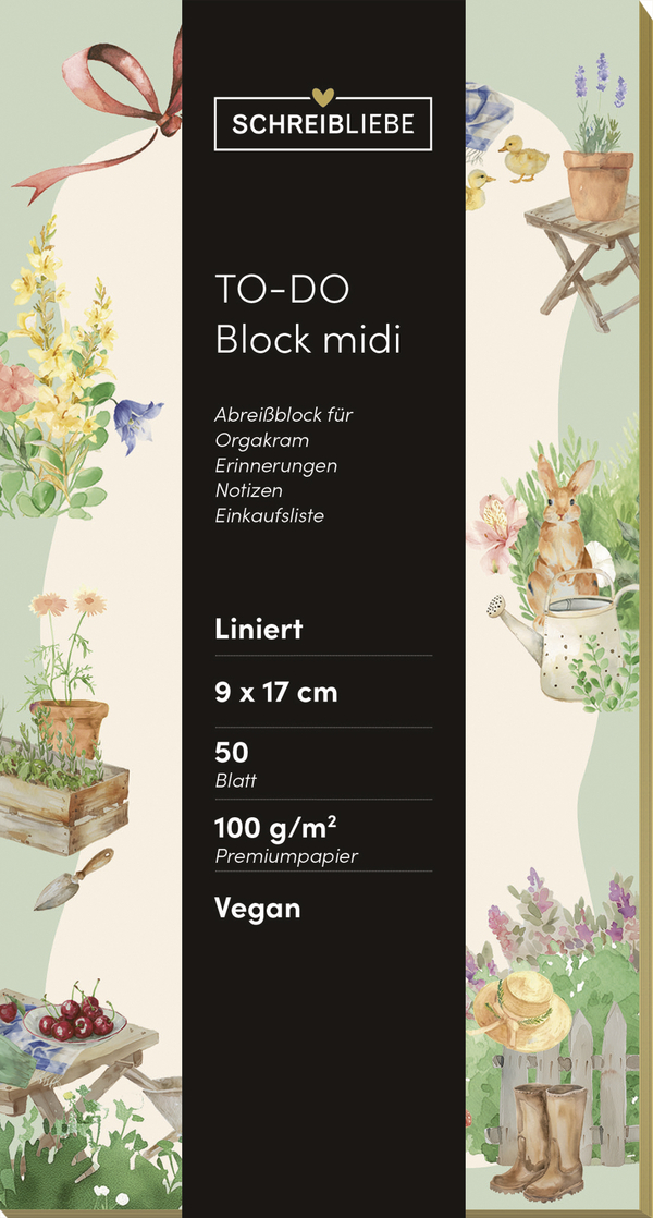 To-do-Block midi-Garten, Innenansicht #1