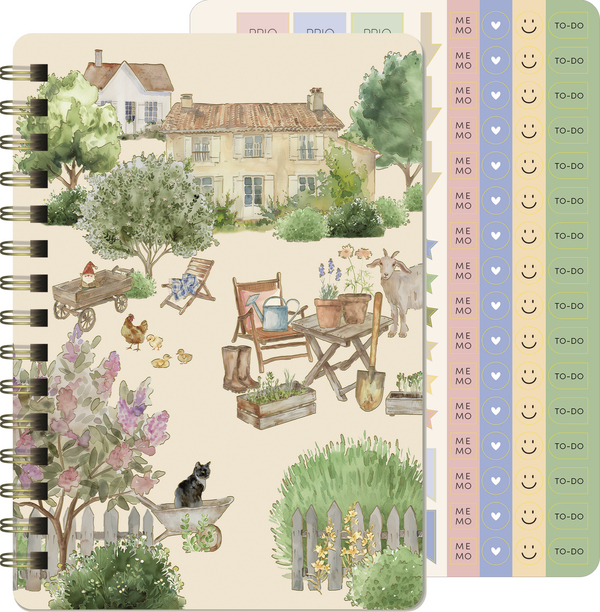 Notizblock-Garten, Innenansicht #1