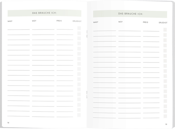 Gartenplaner, Innenansicht #2